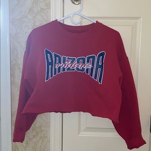 Cropped Arizona crew neck